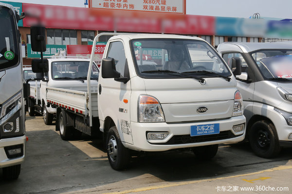 凯马 锐航X1 高配版 2.0L 122马力 CNG双燃料 3.95米单排栏板微卡(KMC1039NG318D6B)