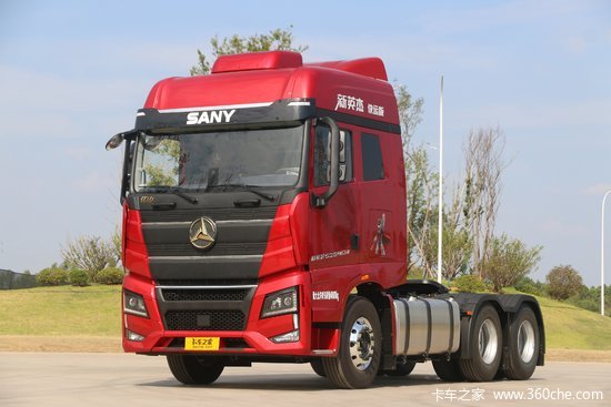 三一集团 江山·信版  560马力 6x4 危险品牵引车(国六)(hqc42513s1s