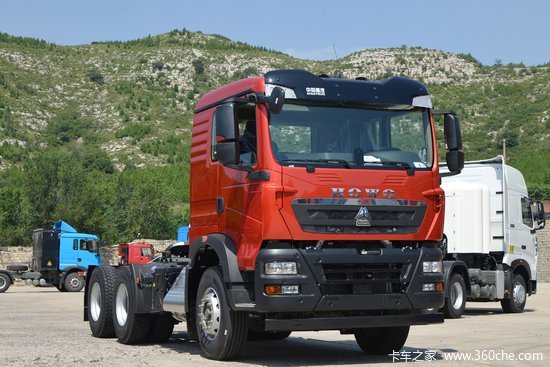 howo tx重卡 460马力 6x4 牵引车(国六)(平顶)(zz4257v324gf1)报价