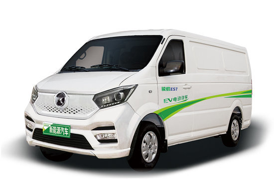 2t 2座 5.265米纯电动封闭货车38.016kwh