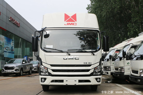 江铃 凯运  146马力 3.8米排半厢式轻卡(国六)(气刹)(jx5040xxytga26)