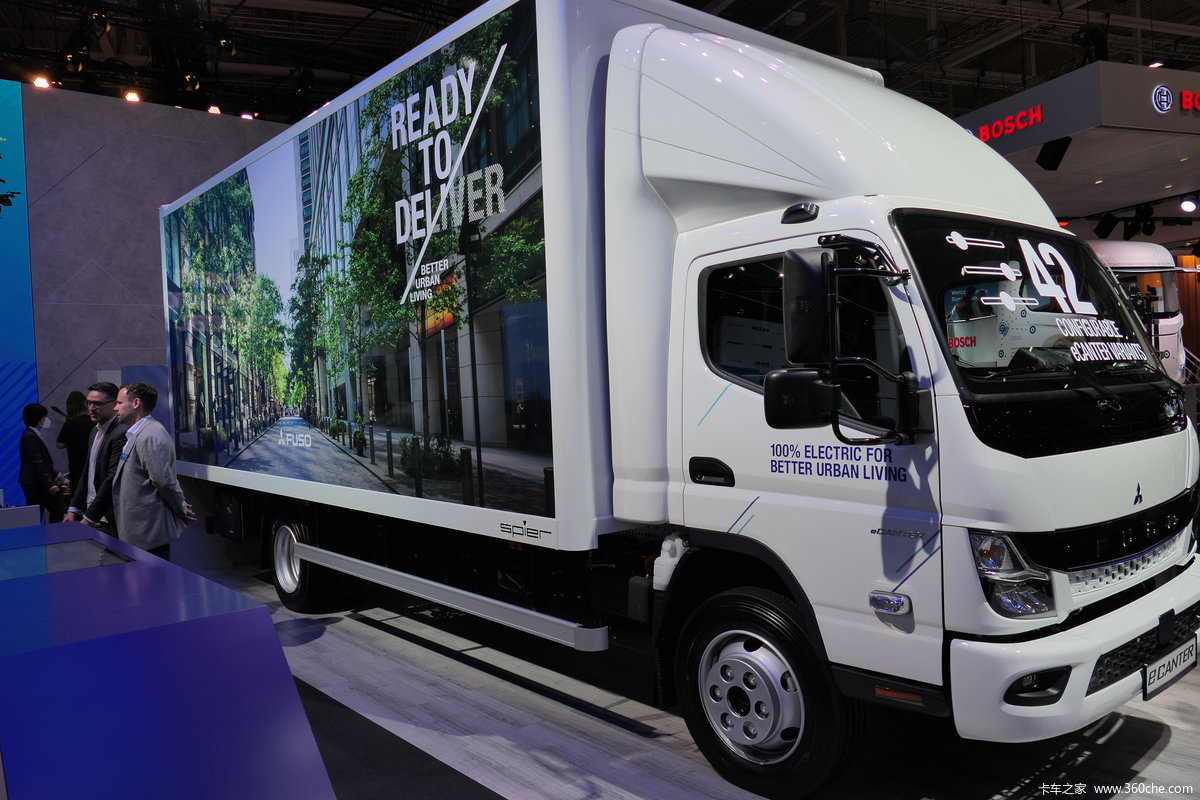 【图】三菱 扶桑FUSO eCANTER 4X2 电动厢式载货车41.3kWh(5.135T)_实拍图片_1525247_卡车之家