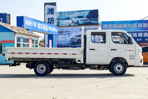 福田 祥菱M2 新疆版 2.0L 122马力 CNG 3.7米单排厢式微卡(国六)(BJ5032XXY5JC6-07)