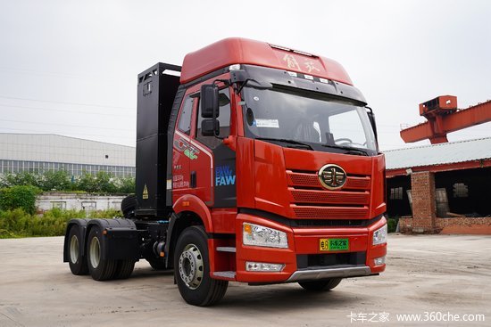 一汽解放 j6p重卡 6x4 纯电动换电牵引车(ca4250p66t1beva2)350.07kwh