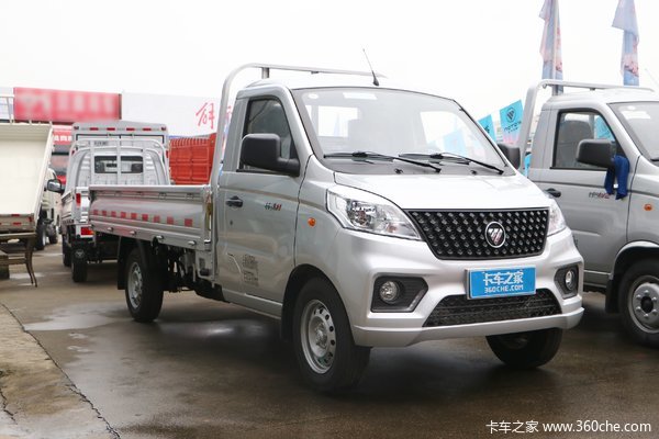 福田 祥菱V1 1.3L 87马力 汽油/CNG 2.8米单排栏板微卡(BJ1036V4JL6-T5)
