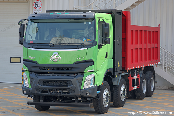 东风柳汽 乘龙H5重卡 复合版 8X4 换电式纯电动自卸车(LZ3310H5FZBEV101)282kWh