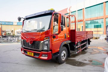 中国重汽HOWO 统帅 160马力 4.85米排半栏板载货车(国六)(ZZ1117G3815F112) 卡车图片