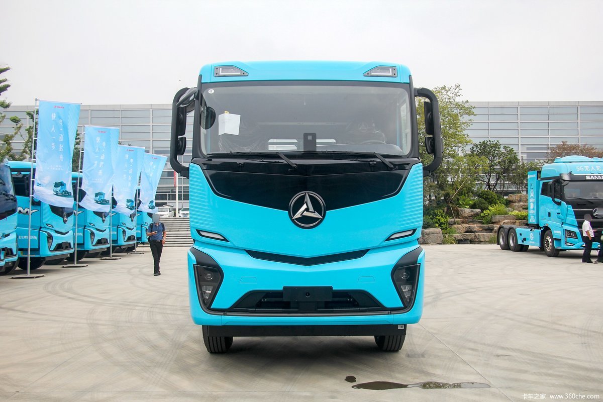 【图】三一重卡 江山SE 6X4 纯电动牵引车(SYM42503S1BEV6)291kWh_实拍图片_1536262_卡车之家