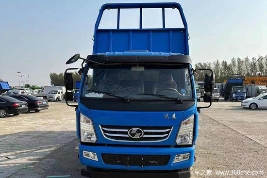 跃进 开拓x500 运输型 170马力 4x2 4.6米自卸车(sh3143vfddww)