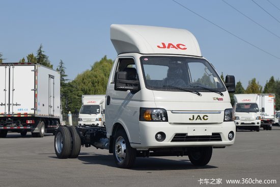 江淮 恺达x6 1.8l 130马力 3.7米单排厢式微卡(hfc5036xxybv3e1c1s)