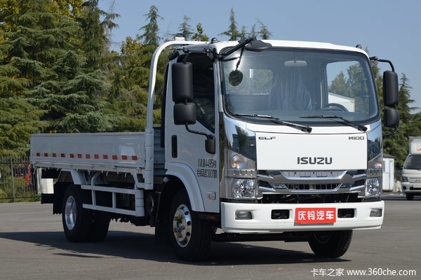 庆铃 五十铃m100 120马力 4.185米单排栏板轻卡(国六)(ql1043mvha)