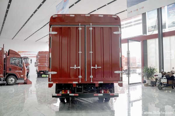 中国重汽 豪曼H3 132马力 4X2 4.15米单排厢式轻卡(国六)(ZZ5048XXYF17FB4)