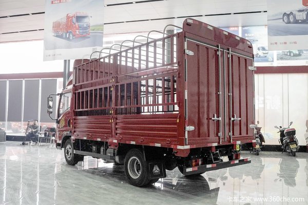 中国重汽 豪曼H3 132马力 4X2 4.15米单排厢式轻卡(国六)(ZZ5048XXYF17FB4)