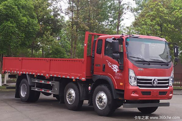 中国重汽成都商用车 V3 220马力 5.2米排半栏板载货车