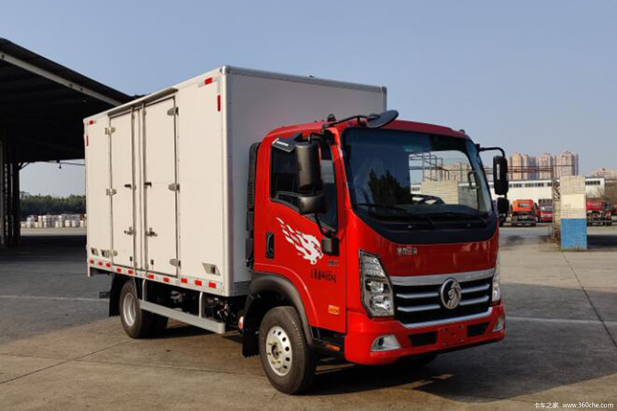 中国重汽成都商用车 V2 140马力 4.15米单排厢式轻卡(国六)