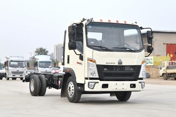 中国重汽HOWO 悍将 140马力 4.15米单排栏板轻卡(国六)(ZZ1047G3215F144) 卡车图片