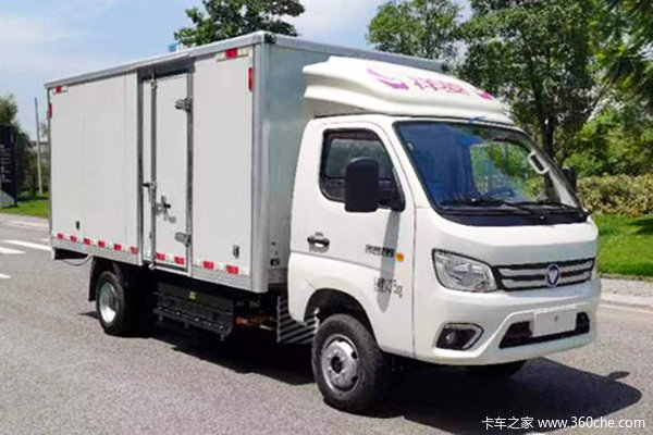 福田 祥菱M2 3.5T 4.05米单排纯电动厢式微卡(BJ5032XXYEV1)55.6kWh