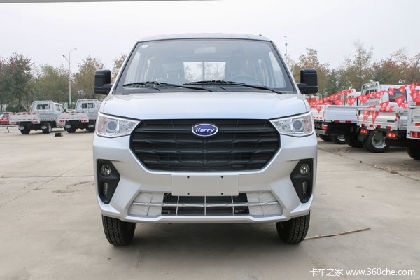 开瑞 X6 标准型 1.6L 122马力 汽油 2.45米双排仓栅式微卡(后单胎)(SQR5032CCYH322)