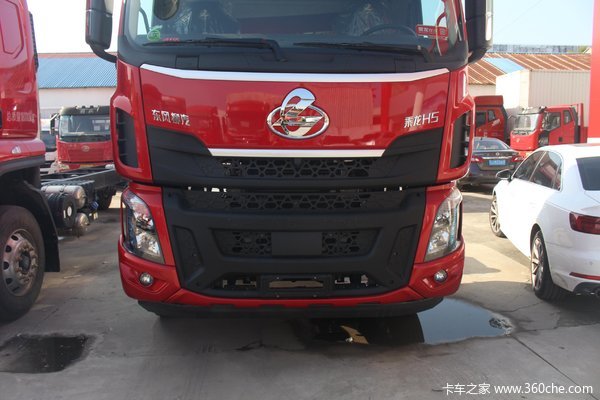 东风柳汽 乘龙H5中卡 290马力 4X2 6.8米仓栅式载货车(LZ5180CCYH5AC1)