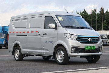 长安跨越 跨越星V5 2.8T 2座 纯电动厢式运输车41.86kWh