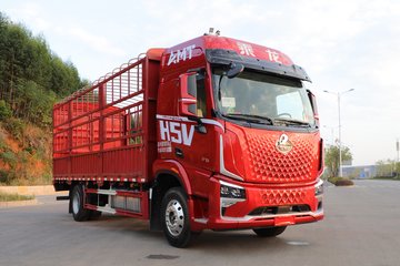 东风柳汽 乘龙H5V 270马力 4X2 AMT自动档仓栅式载货车(国六) 卡车图片