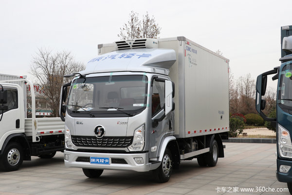 陕汽轻卡 金德龙Z1 超级轻量化型 160马力 4X2 4.08米冷藏车(国六)(YTQ5041XLCKH331)