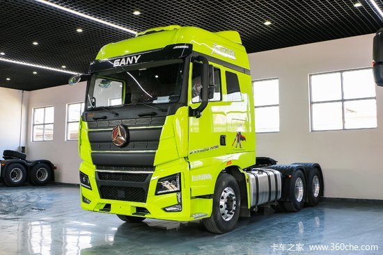 三一重卡 江山·信版 585马力 6x4 amt自动挡牵引车(国六)(hqc42503s1