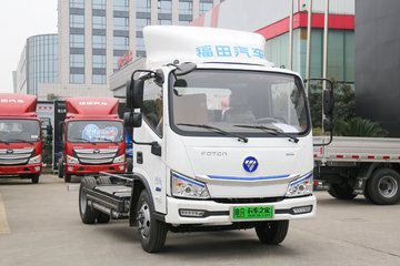 福田 智蓝 4.5T 4.17米单排纯电动仓栅式轻卡(BJ5045CCYEVK)100.27kWh