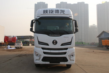 陕汽重卡 德龙X6000 轻量化旗舰版 560马力 8X4 9.5米AMT自动档仓栅式载货车(国六)