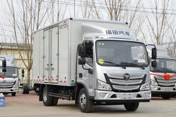福田 欧马可S1系 智盈版 160马力 4.14米单排厢式轻卡(国六)(BJ5048XXY-FM5) 卡车图片