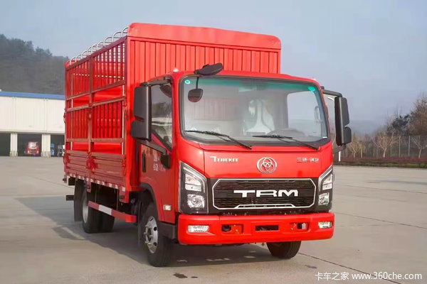 三环十通 新创客 200马力 5.2米单排仓栅式载货车(STQ5183CCYN6)