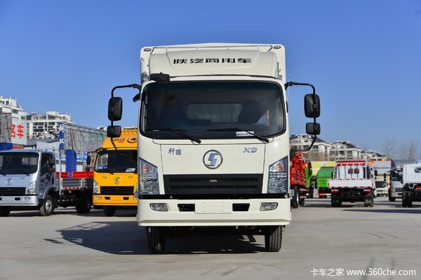 陕汽商用车 德龙G1 标载版 170马力 3.82米排半厢式载货车(SX5090XXYNP6331)