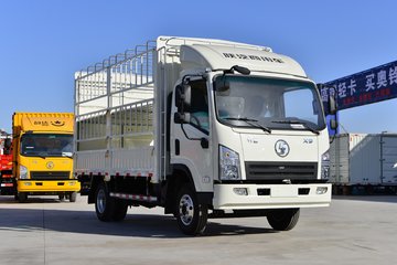 陕汽商用车 轩德X9 150马力 4X2 4.15米单排仓栅式轻卡(SX5040CCYNP6331)