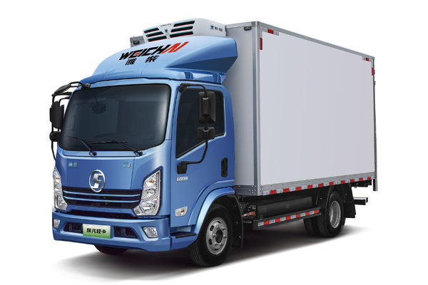 陕汽轻卡 德蓝Z1 豪华型 4.05米纯电动冷藏车(YTQ5042XLCJEEV336)98.04kWh