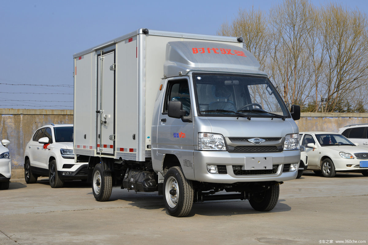 福田时代 驭菱VQ1 1.2L 91马力 汽油 3.05米单排厢式微卡(国六)
