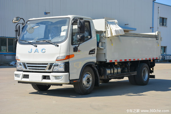 江淮 骏铃G5 160马力 4X2 3.8米单排自卸车(国六)(HFC3120P32K1C2NS)