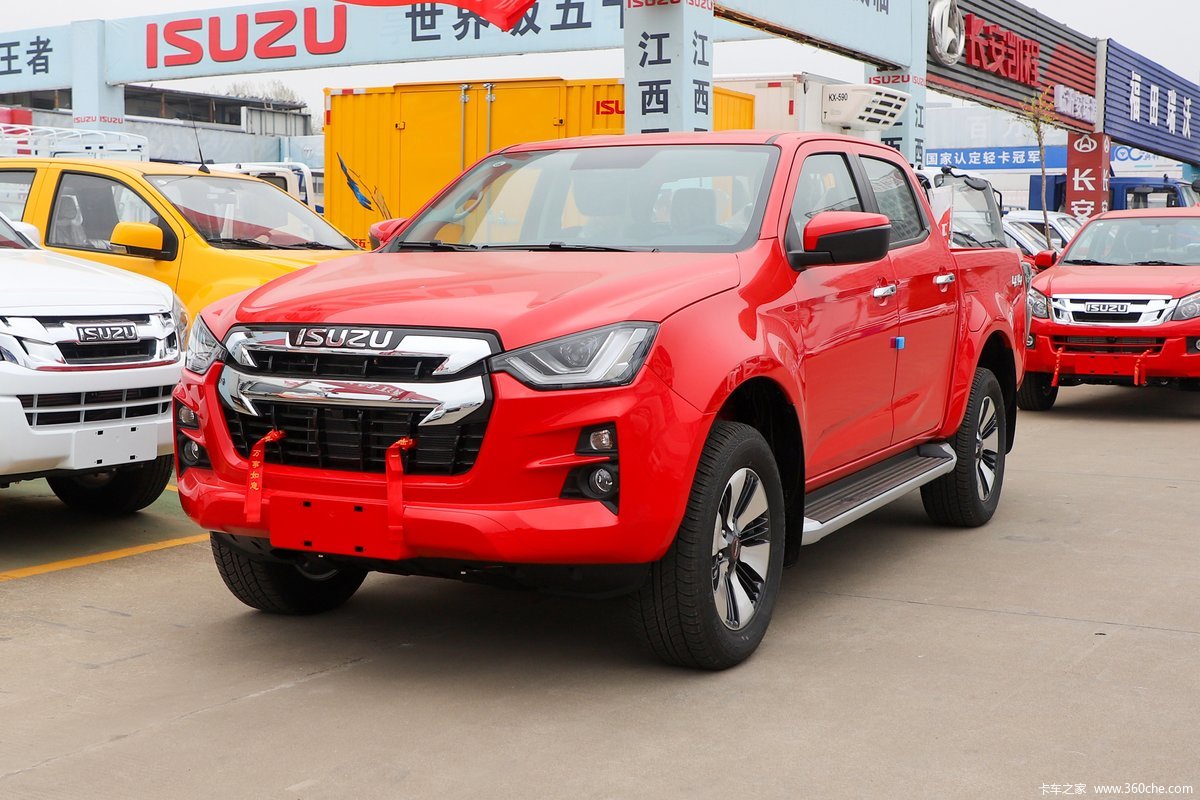 江西五十铃 D-MAX 2021款 劲动型 1.9T柴油 四驱 手动 双排皮卡(国六)