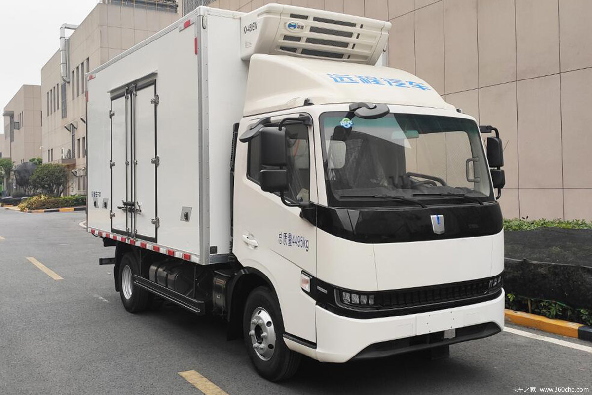 远程 星智H8M 标准包 4.5T 4.02米单排甲醇插电式增程混合动力冷藏车