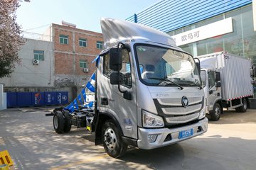 福田 欧马可S1 智盈版 160马力 4.17米AMT自动挡单排仓栅式轻卡(国六)(BJ5048CCY-FM5) 卡车图片