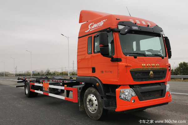 中国重汽 HOWO TX 270马力 4X2 车厢可卸式载货车(锡宇牌)(WXQ5181ZKXZ6)