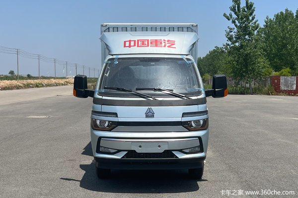 中国重汽HOWO 小将 127马力 4X2 3.6米单排厢式小卡(ZZ5047XXYF3112F145)