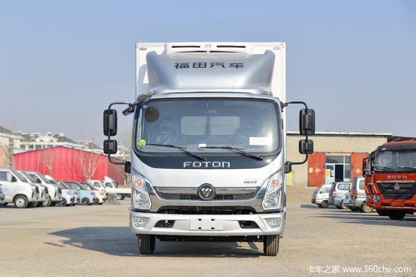 福田 奥铃速运 200马力 4X2 5.05米冷藏车(BJ5168XLCJPFG-AD1)