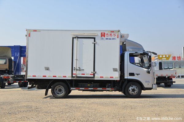 福田 奥铃速运 156马力 4X2 4.08米冷藏车(BJ5048XLC-F3)