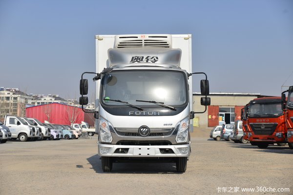 福田 奥铃速运 158马力 4X2 4.085米冷藏车(BJ5048XLC8JDA-AB4)