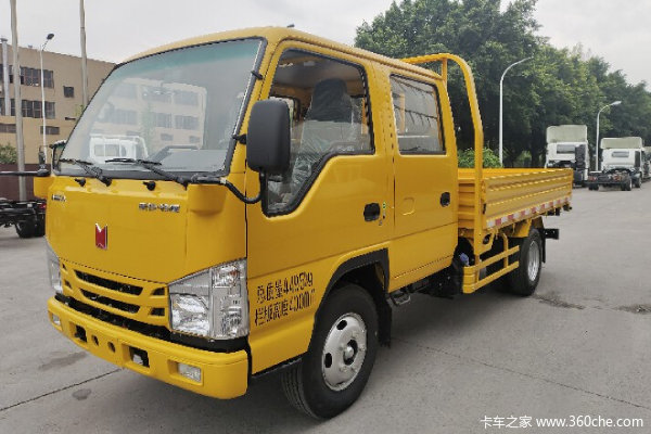 庆铃 铃咖 承载版 160马力 4.13米单排厢式轻卡(QL5043XXYNBHA)