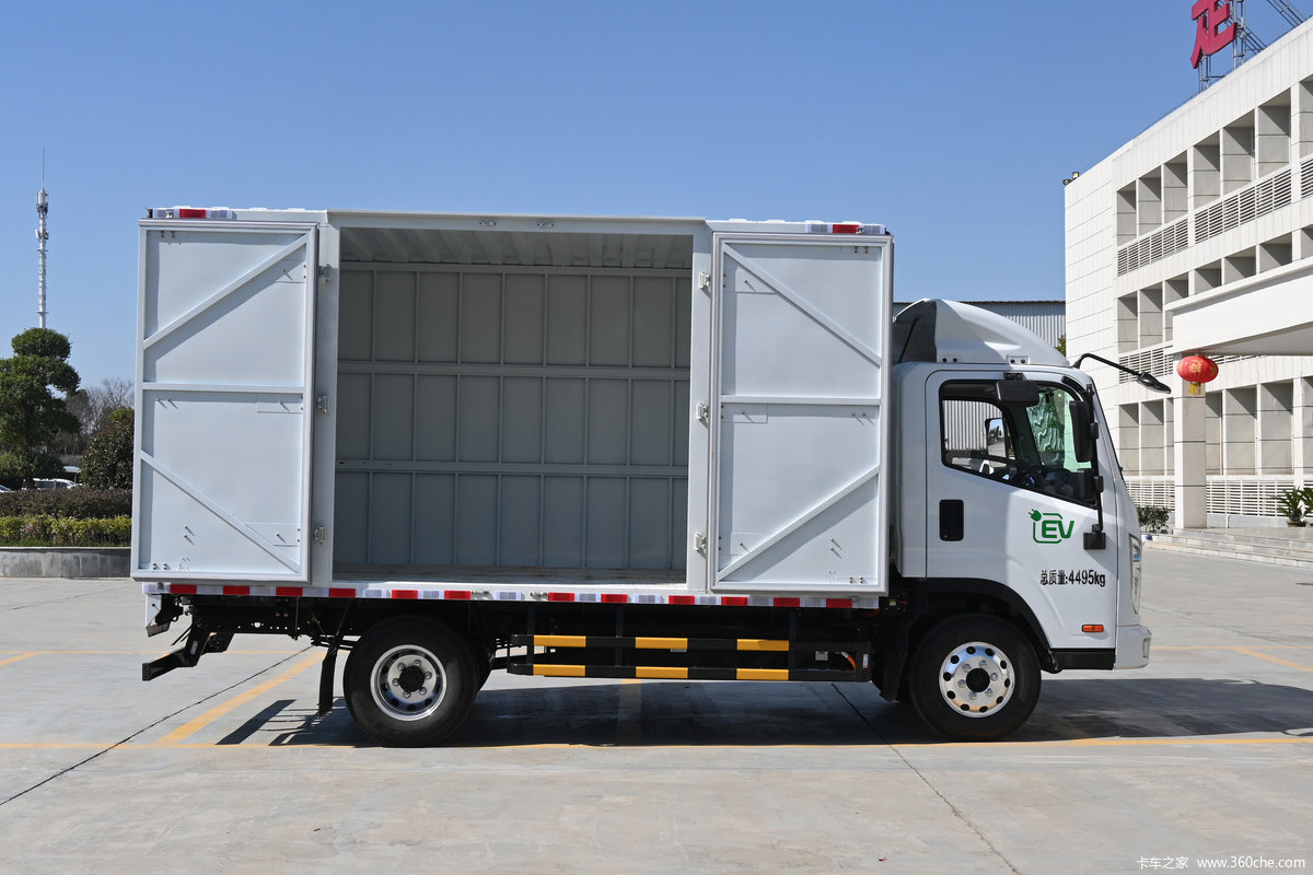 【图】湖北新楚风 H5 4.5T 4.12米单排纯电动厢式轻卡(HQG5043XXYEV17)81.14kWh_实拍图片_1660549_卡车之家