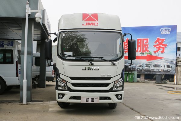 江铃 凯运+ 中体 129马力 3.2米双排厢式轻卡(国六)(JX5044XXYTSGA26)