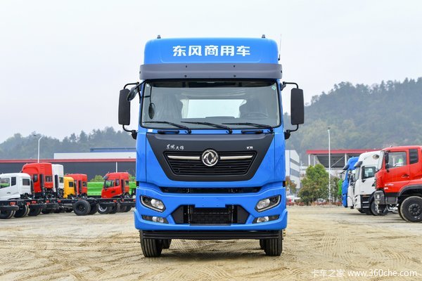 东风商用车 天锦KR PLUS 300马力 6X2 7.7米厢式载货车(高顶双卧)(DFH5250XXYE3)