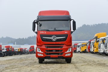 东风商用车 天龙旗舰KX 560马力 8X4 9.4米仓栅式载货车