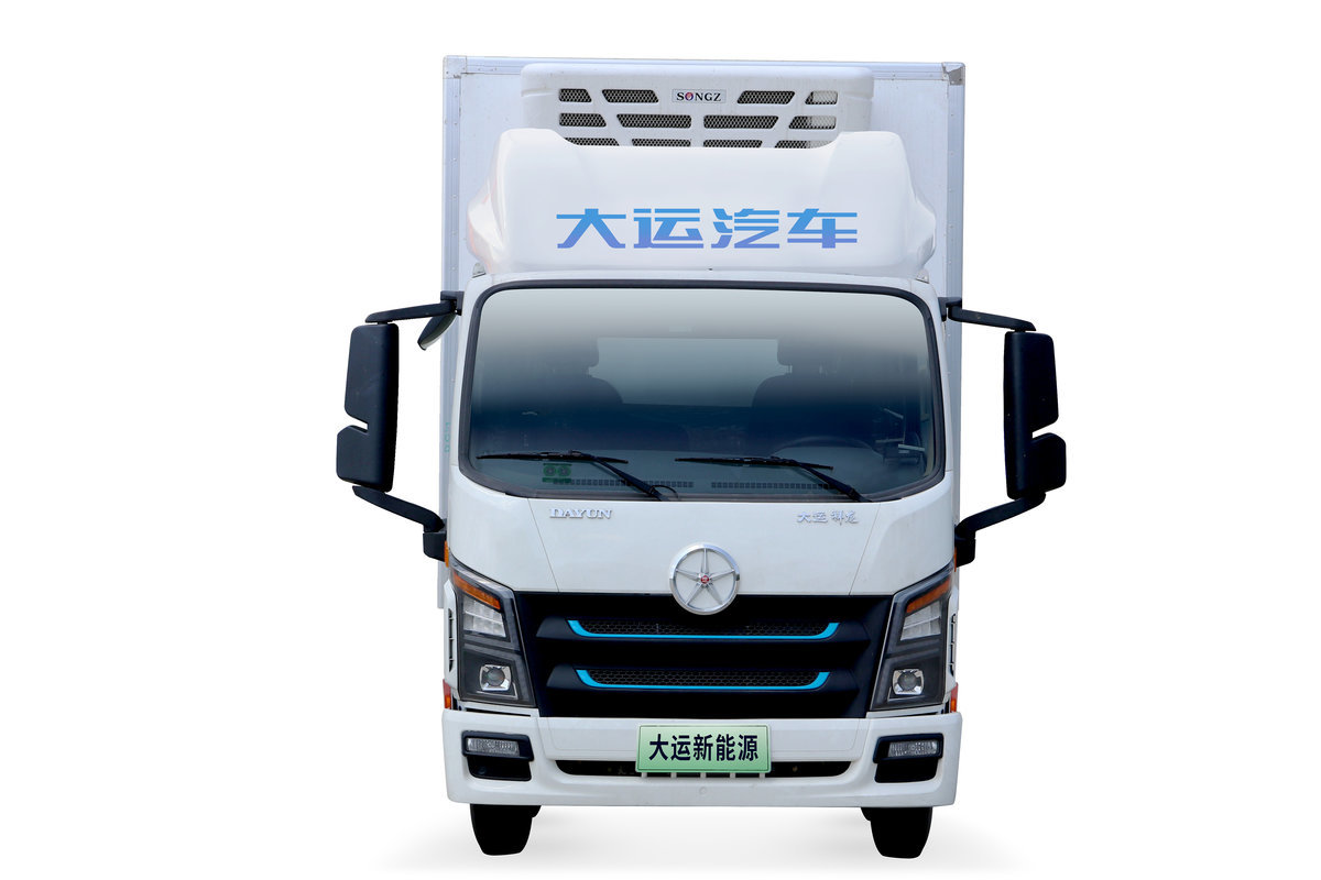 大运 祥龙 4.5T 4X2 4.1米插电式增程混合动力冷藏车